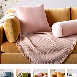 West elm cotton waffle throw